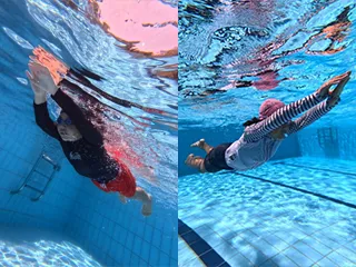 画像:ひまわり水泳記録会